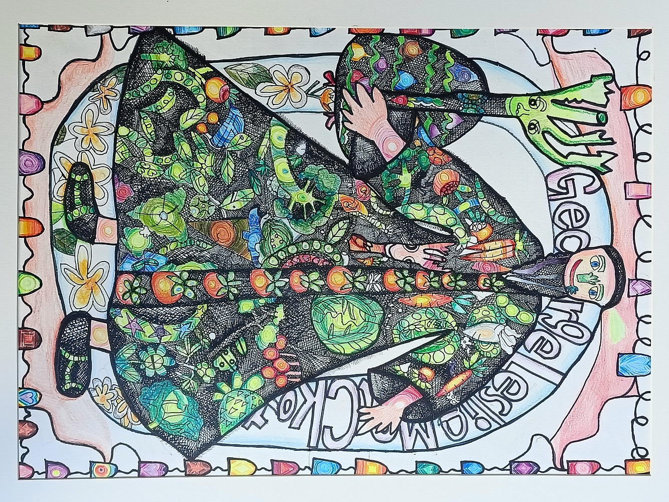 馬偕博士夫婦畫像