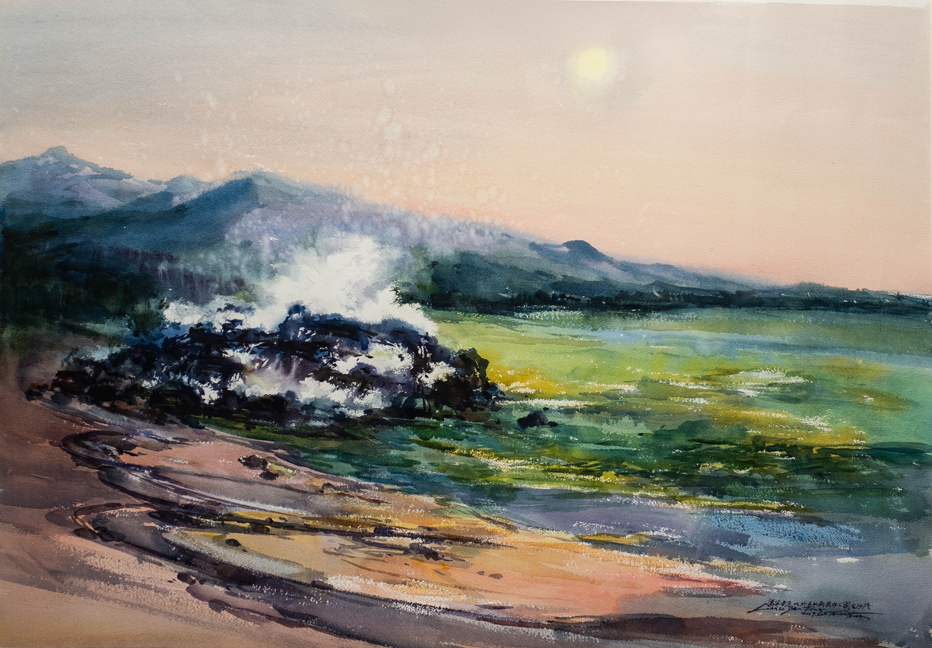 東北角國家風景區(金沙灣) ~ 在潮線上